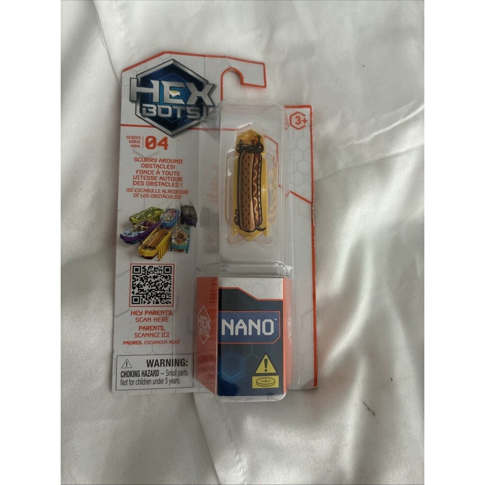 Hex Bots Nano Series 04 Hot Dog New In Package
